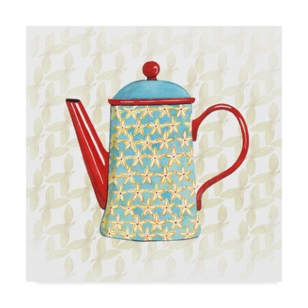 Grace Popp 'Sweet Teapot Vi' Canvas Art,24x24